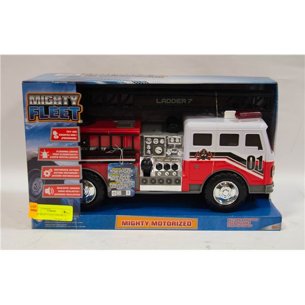 NEW MIGHTY FLEET FIRETRUCK