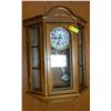 Image 1 : ESTATE BULOVA CLOCK CURIO CABINET-ESTATE