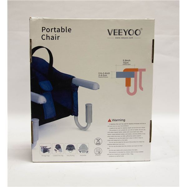NEW VEEYOO PORTABLE CHAIR