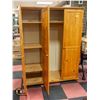 Image 2 : 1990'S VINTAGE IKEA PINE WARDROBE- 71" X 56" X 2