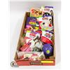 Image 1 : FLAT OF ASSORTED CAT TOYS