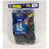 Image 1 : BLACK CREW SOCKS 12-16 SIZE 6PK FRUIT OF THE LOOM