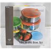 Image 1 : NEW SEALED 10PC MIXING BOWL SET BY IMPERIAL HOME
