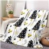 Image 1 : SUPER KING SIZE 180CMX200CM X'MAS THEMED BLANKET
