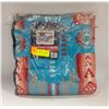 Image 1 : BLUE DESIGN THIN PLUSH BLANKET (60" X 80")
