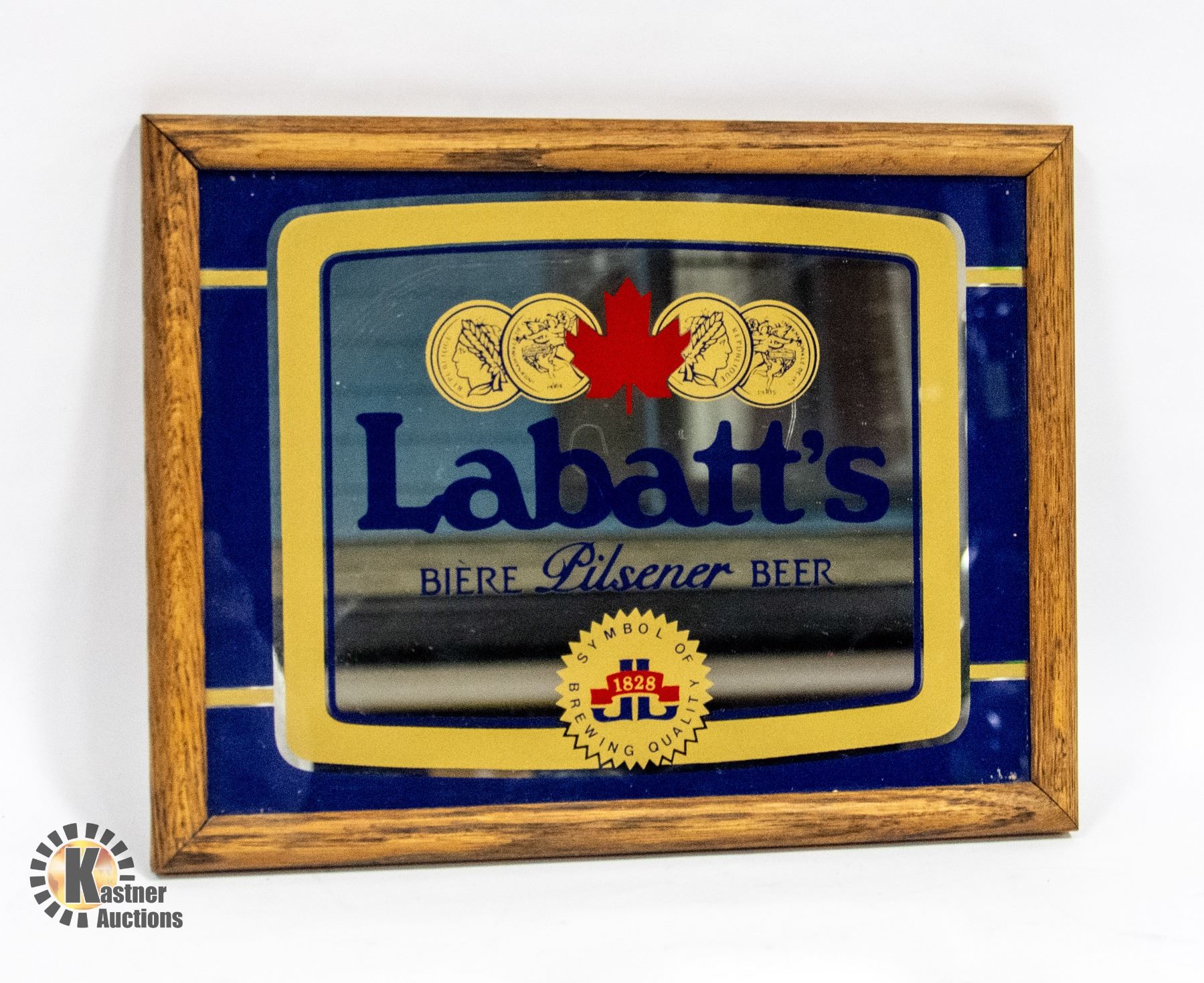 VINTAGE FRAMED LABATT'S