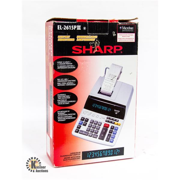 NEW SHARP 12-DIGIT DESKTOP