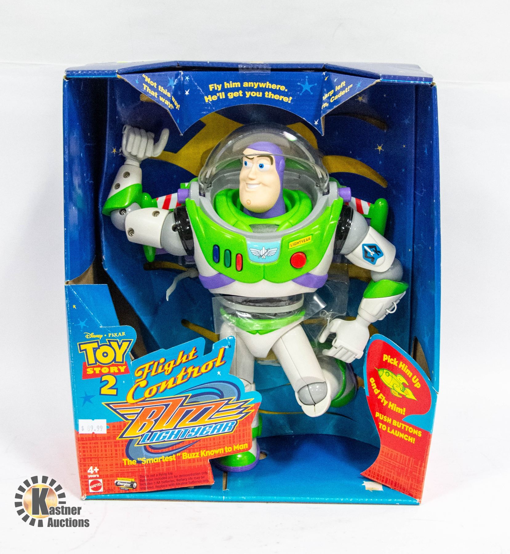 DISNEY PIXAR "FLIGHT CONTROL" BUZZ LIGHTYEAR