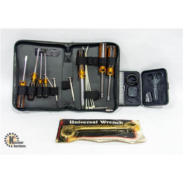 FLAT OF TOOLS AND MISC