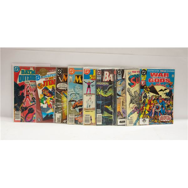10 DC COMIC BOOKS 80s, 90s