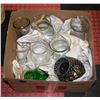 Image 1 : DECORATIVE VASES- BOX LOT ASSORTED