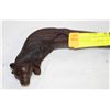 Image 1 : ESTATE BEAR CARVED HARDWOOD CANE-ESTATE