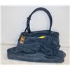 Image 1 : SUEDE PURSE, BLUE
