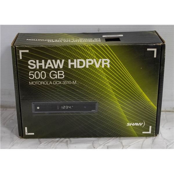 SHAW HDPVR 500GB