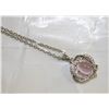 Image 1 : NEW POLISHED PINK GEMSTONE PENDANT
