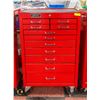 Image 1 : GRAY PRO ROLLING TOOL CHEST 11 DRAWERS WITH TOOLS