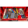 Image 3 : GRAY PRO ROLLING TOOL CHEST 11 DRAWERS WITH TOOLS