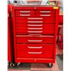 Image 1 : RED ROLLING TOOL CHEST 12 DRAWER WITH TOOLS