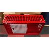 Image 1 : LIVE ANIMAL TRANSPORT CRATE 10.75" X 22" X 37.25"