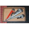 Image 1 : 3 RIDGID PIPE WRENCHES