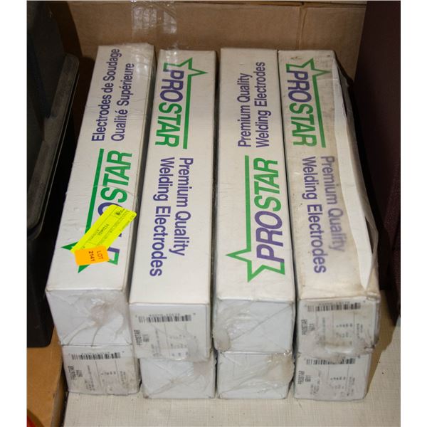 8 CARTONS 6011 WELDING RODS