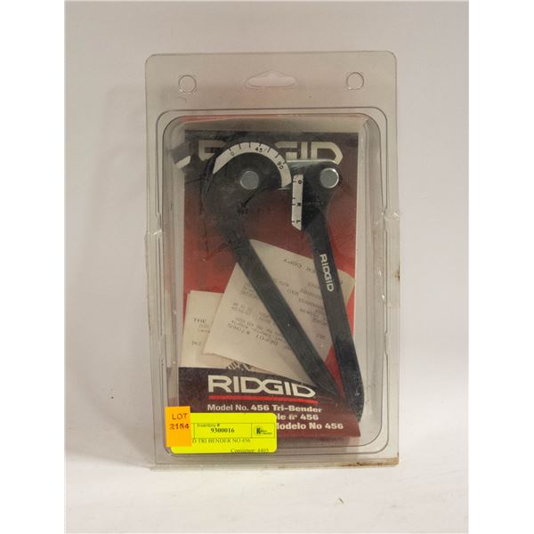 RIDGID TRI BENDER NO 456