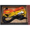 Image 1 : 3 OUTDOOR EXTENSION CORDS TOTALLING 100