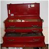 Image 1 : RED 3 DRAWER TOOLBOX WITH CONTENTS