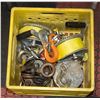CRATE WITH STRAPPING AND MORE
