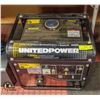 Image 1 : UNITED POWER 1300W GENERATOR - HAS OLD FUEL