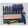 Image 1 : SET T HANDLE HEX KEYS 3/32-3/8