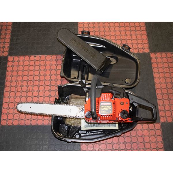 CRAFTMAN CHAINSAW WITH CASE