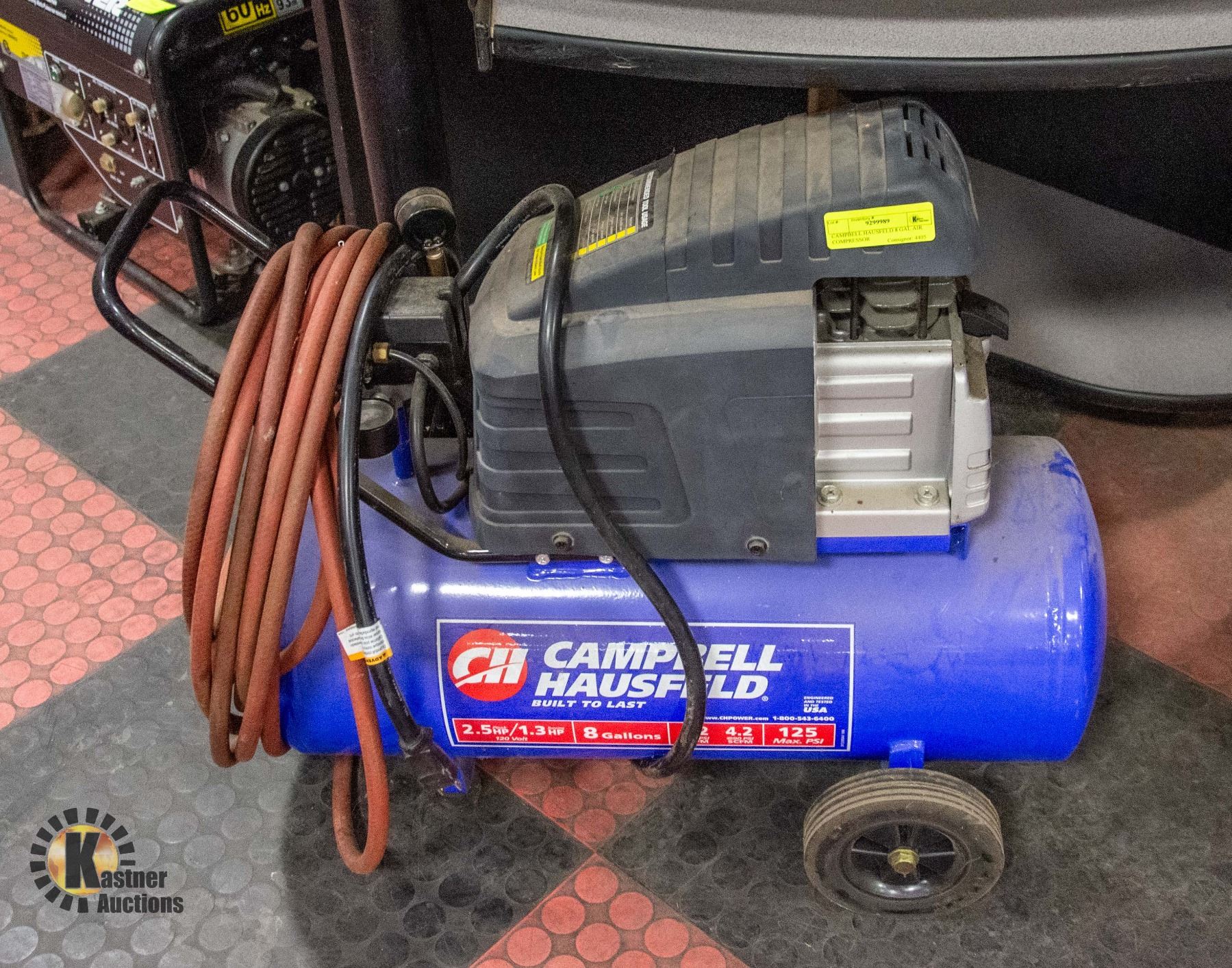 CAMPBELL HAUSFELD 8 GALLON AIR COMPRESSOR