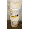 Image 1 : PAIR OF 5 GALLON PAILS OF FLEXTILE MORTAR + TILE