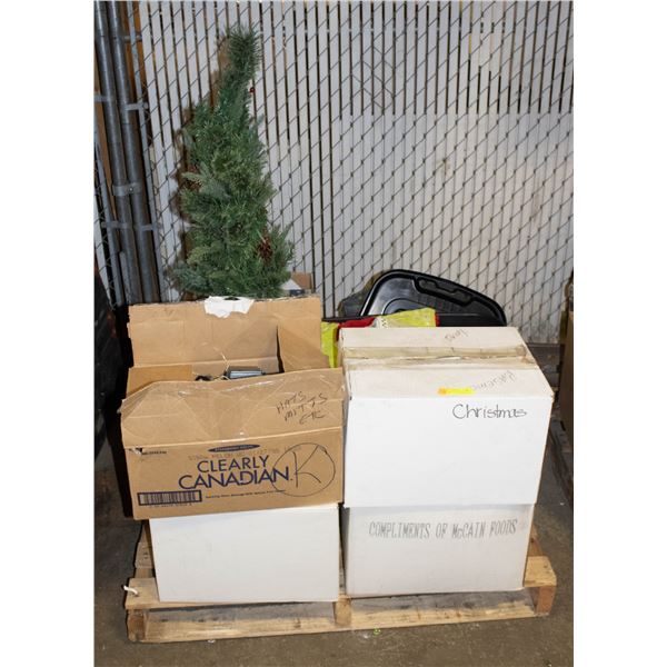 CHRISTMAS ITEMS- PALLET LOT ASSORTED