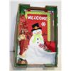 Image 1 : FLAT WITH CHRISTMAS SNOWMAN "WELCOME"