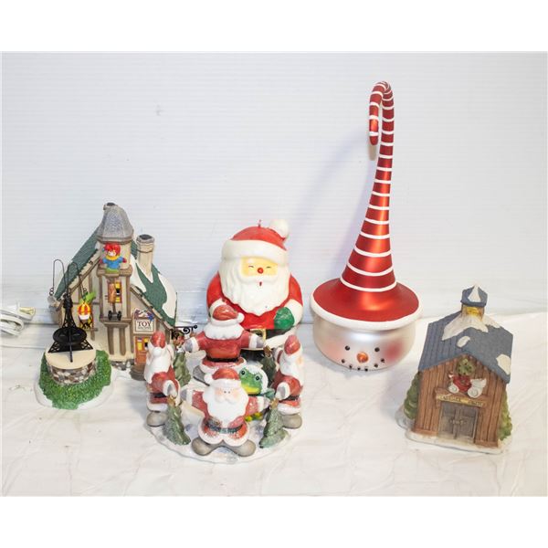 5 PCS CHRISTMAS TESTED LIGHTED