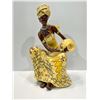 Image 1 : African Woman "Fetching Water" Statue