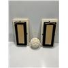 Image 2 : Assorted Decorative Shadow Box Wall Decor x 2 14H x 8W with Shell Ball