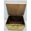 Image 3 : Antique Wood Brass Kindling Box/Holder