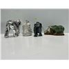 Image 2 : Assorted Collection of Porcelain, Ceramic and Metal Decorative Elephants
