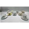 Image 1 : Assortment of Teacups w/Saucers, Royal Stafford, Consort, Grindley, Queens, and More
