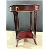 Image 4 : Vintage Hardwood Telephone/Front Entrance Table with Small Drawer 23L x 16D x 29H