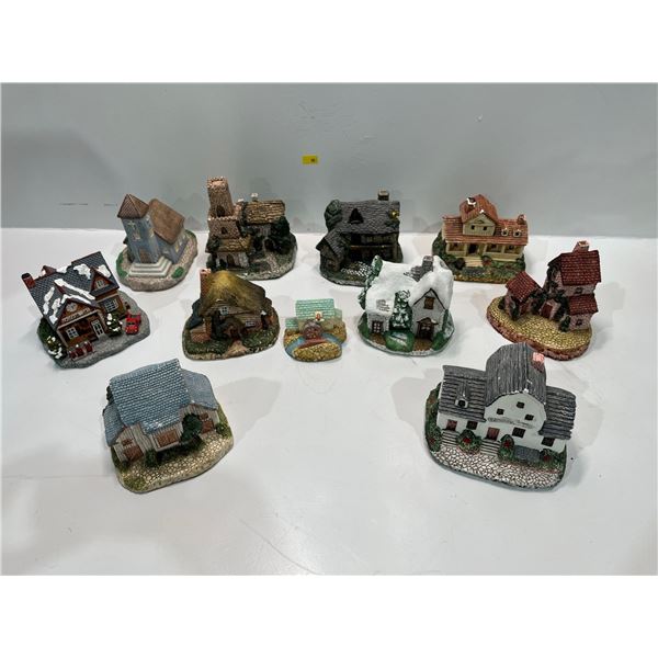 "Summit Collection" Ceramic Village includes Church, Gas Station, General Store and Homes