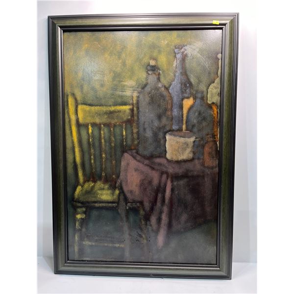 Table & Chair Print 28W 40H