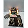 Image 1 : Retro GE Lighted Mirror, Makeup Bags and Change Purses plus Costume Jewelry