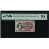 Image 1 : 10 Cent Fourth Issue Fractional PMG 65EPQ