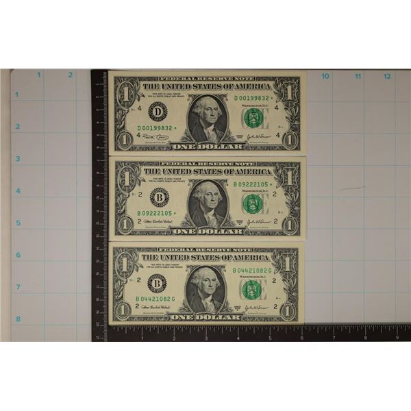 3-US  $1 FRN'S: 2003 STAR NOTE,2003-A STAR NOTE &