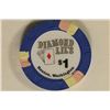 Image 2 : $1 DIAMOND LIL'S CASINO CHIP BENTON, WASHINGTON