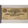 Image 1 : 1863 STATE OF NORTH CAROLINA $1 OBSOLETE BANK NOTE